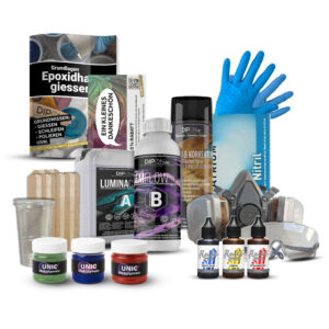 Mega-Deal : kit de démarrage moyen en résine époxy – idéal pour les expériences créatives
