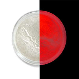 Pigment phosphorescent – Rouge (brille en rouge), 50 g