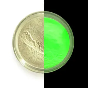 Glow in the Dark Pigment – Yellow-Green (leuchtet gelbgrün), 50 g