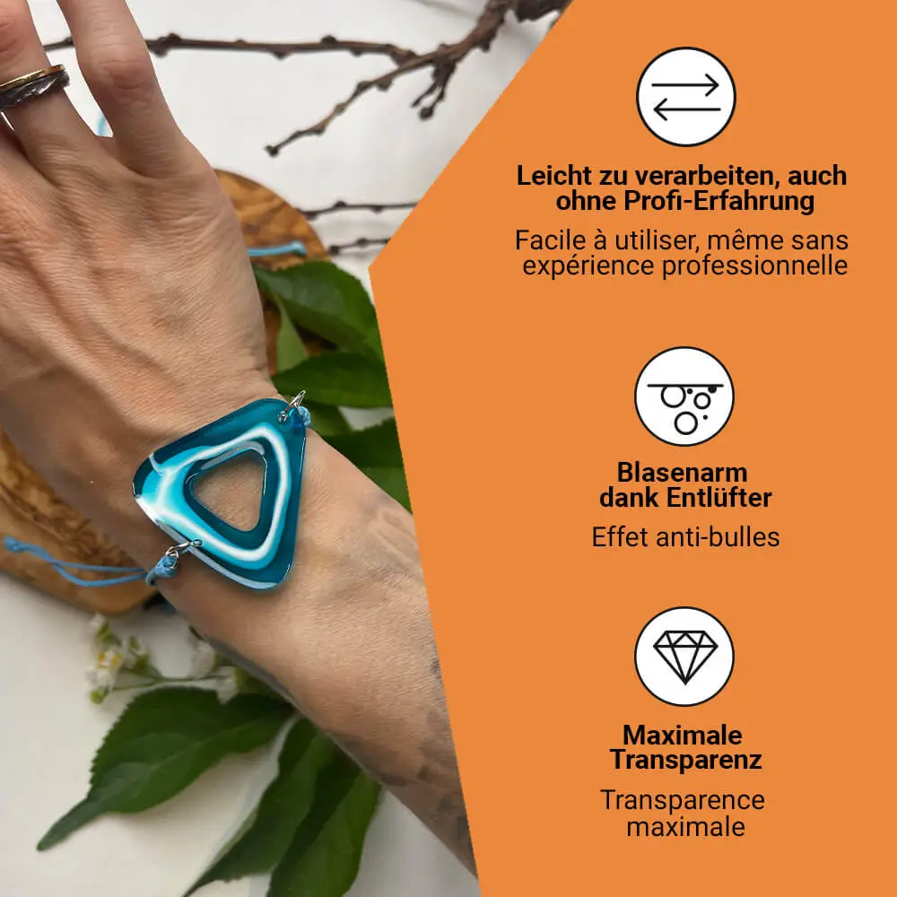 MYPOXY FastCast 10 - Résine de coulage, de stratification et de finition jusqu'à 1 cm de hauteur de scellement - Image 3