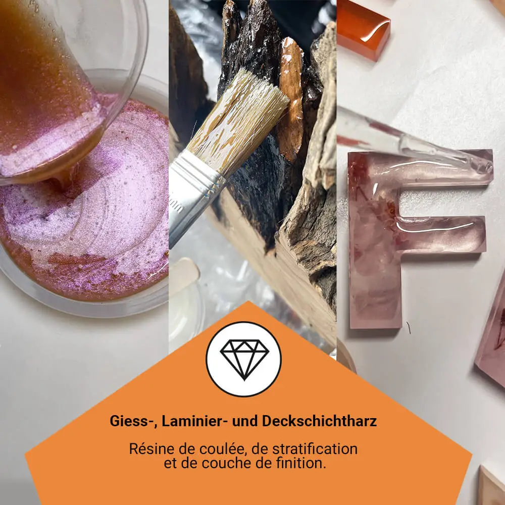 MYPOXY FastCast 10 - Résine de coulage, de stratification et de finition jusqu'à 1 cm de hauteur de scellement - Image 4